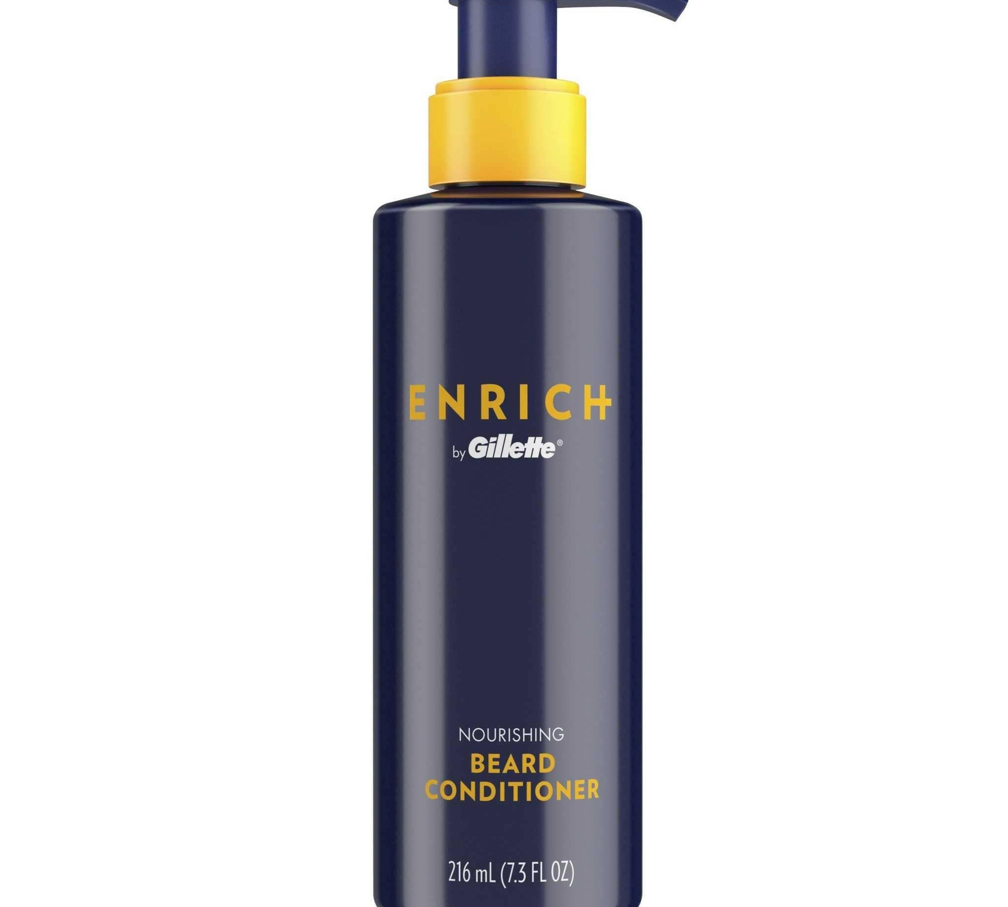 Enrich Gillette Beard Conditioner for Men, Nourishing, 7.3 fl oz.