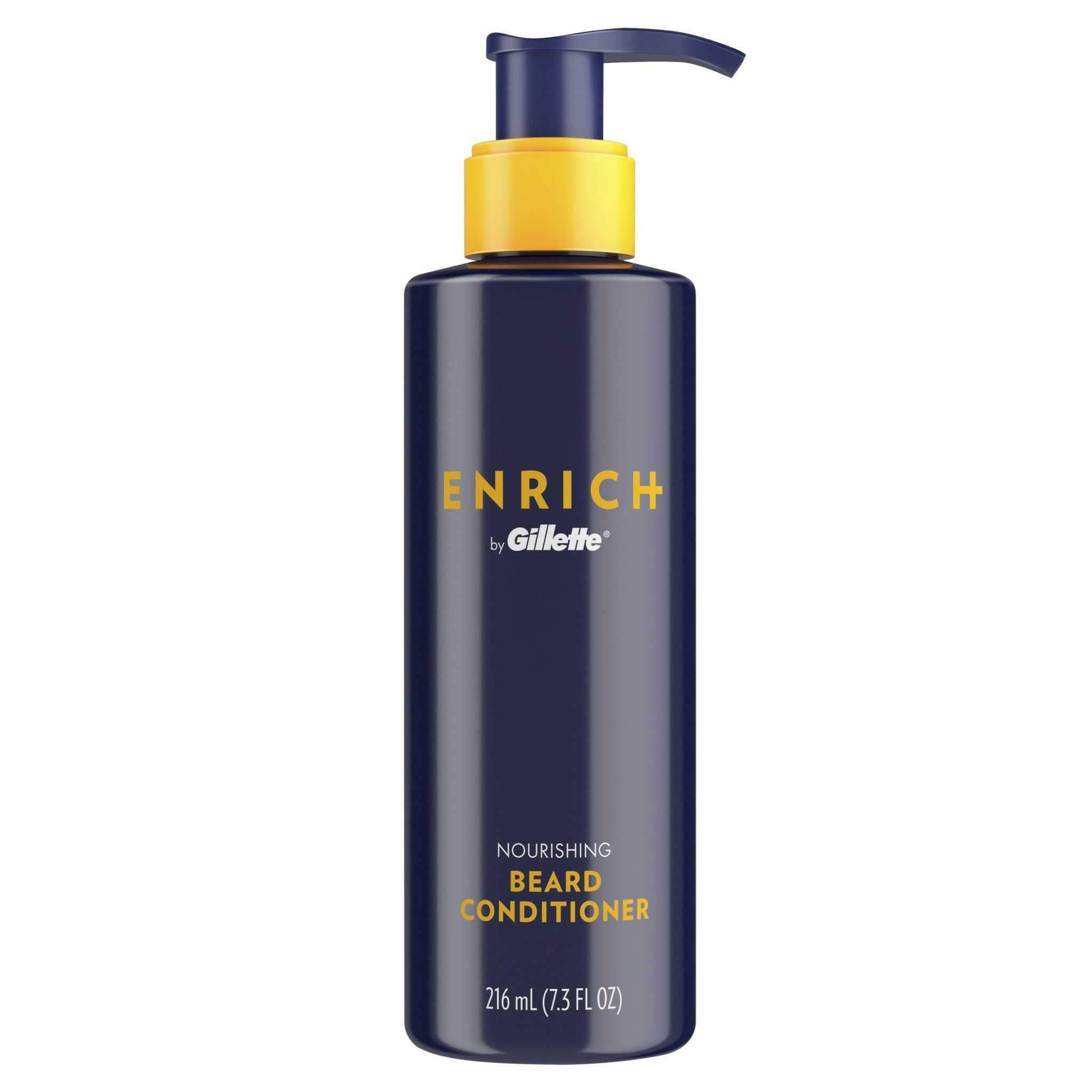 Enrich Gillette Beard Conditioner for Men, Nourishing, 7.3 fl oz.