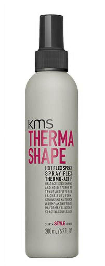 6.7 oz , KMS ThermaShape Hot Flex Spray Hair.