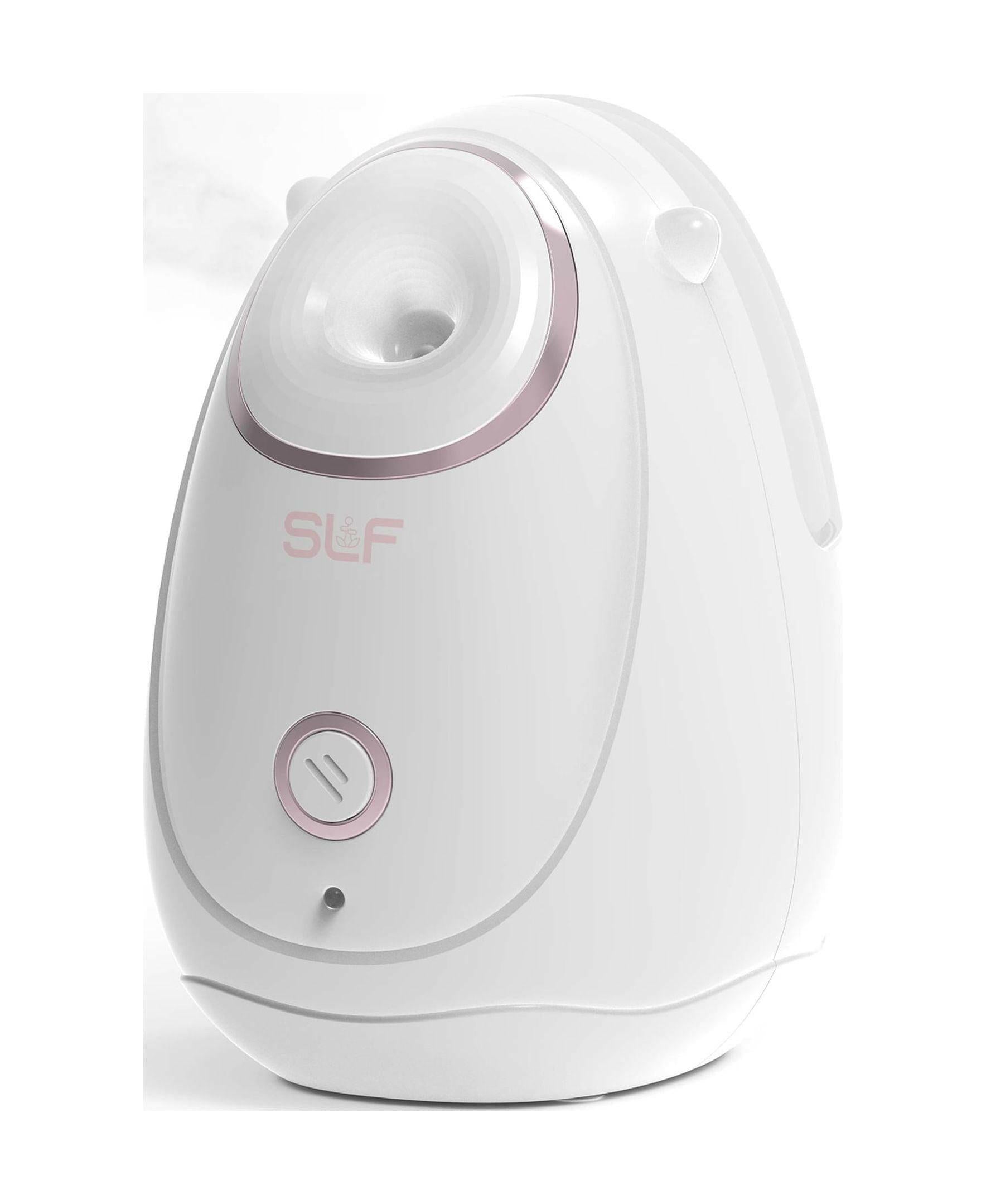 SLF Nano Mist Facial Steamer, Portable Mini Face Steamer, White.