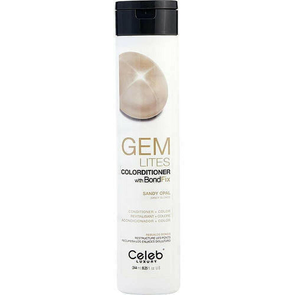 Celeb Luxury GEM LITES COLORDITIONER WITH BONDFIX SANDY OPAL 8.25 OZ.