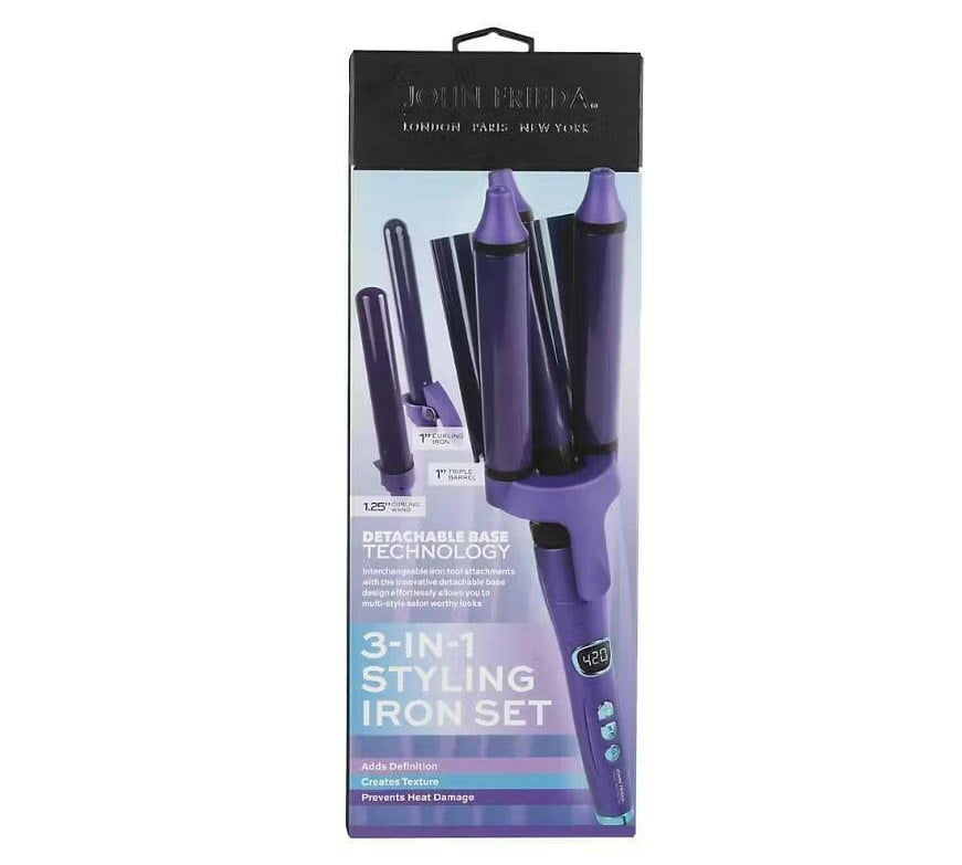 John Freida 3-in-1 Styling Iron Set - Beauty Cosmo Warehouse