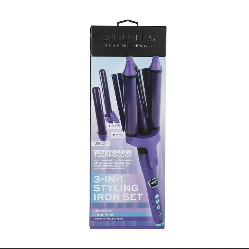 John Freida 3-in-1 Styling Iron Set - Beauty Cosmo Warehouse