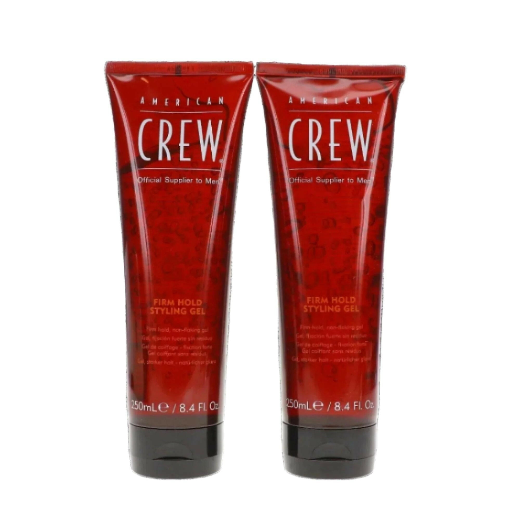 American Crew Firm Hold Styling Gel 8.4 oz 2 Pack.