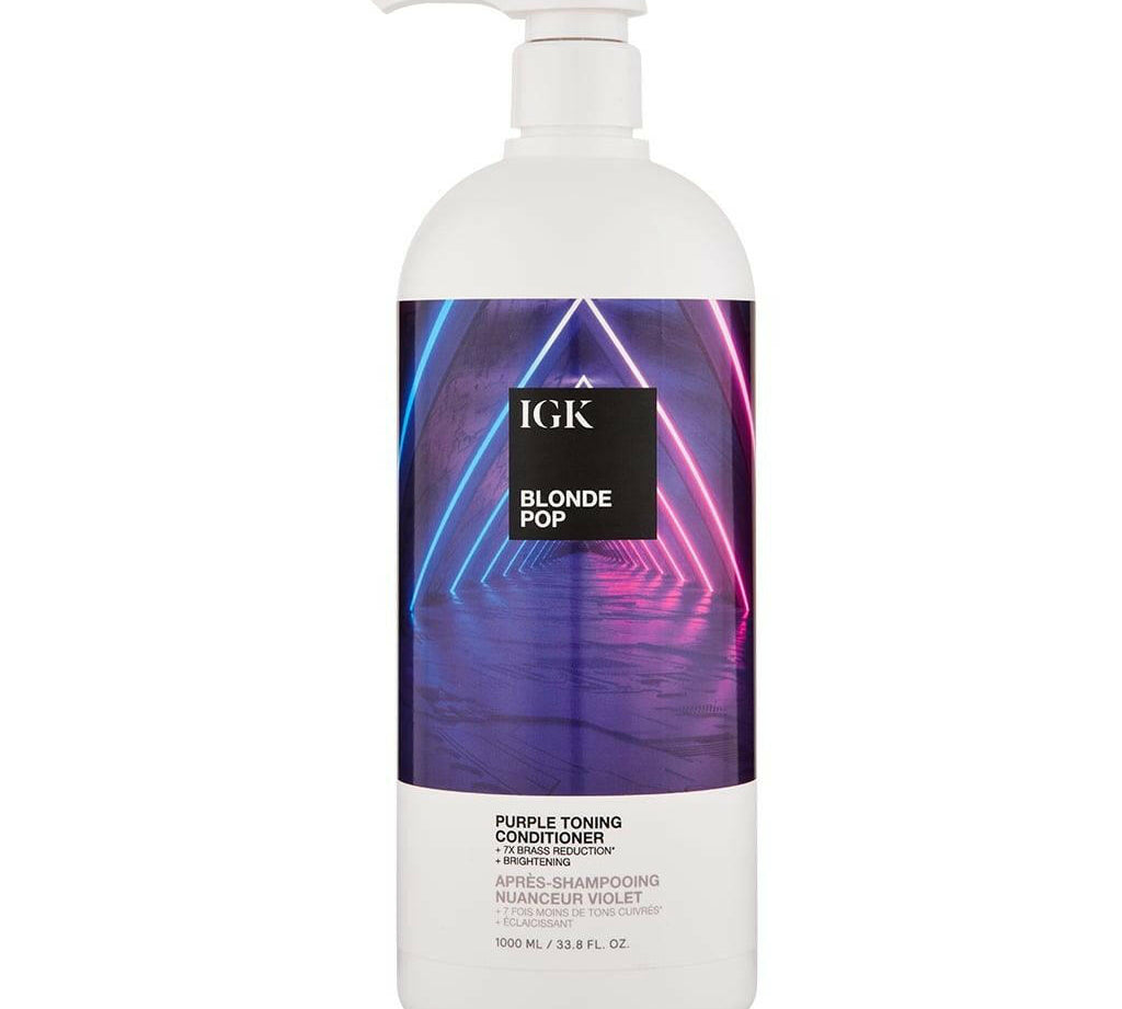 iGK Blonde Pop Purple Toning Conditioner 33 oz.