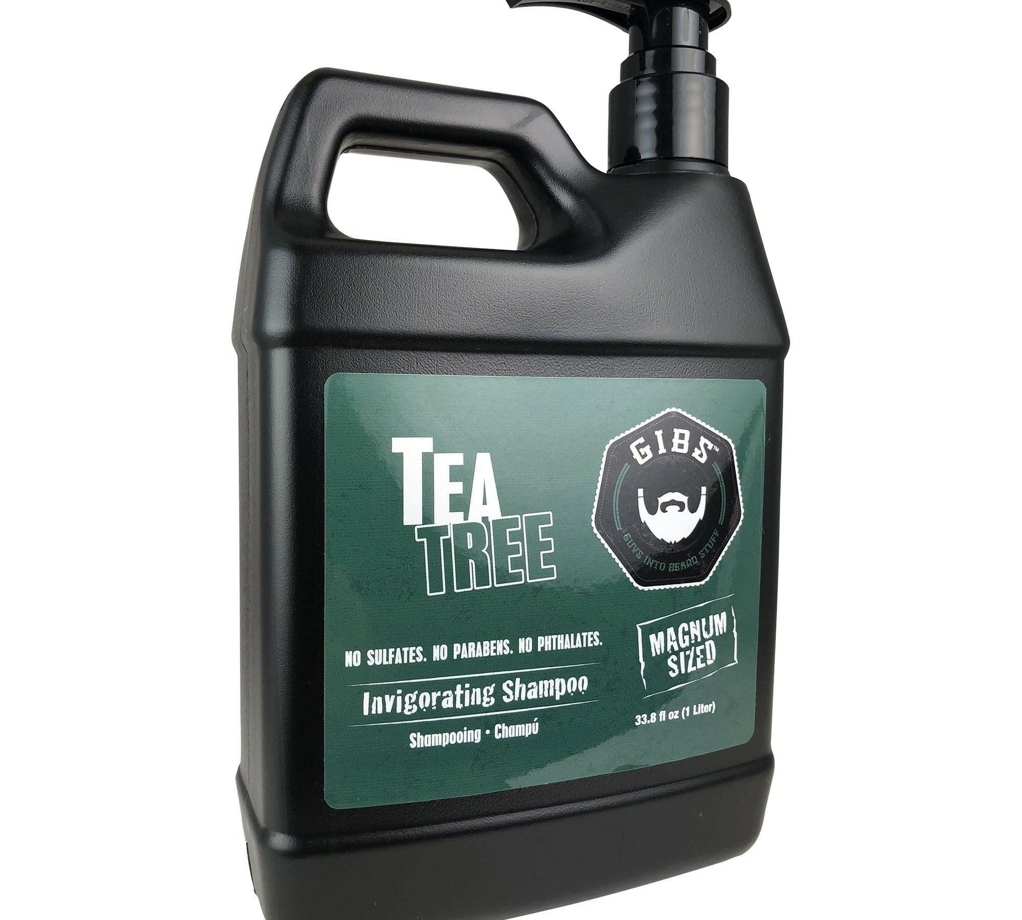 Gibs Tea Tree Invigorating Shampoo 33.8 oz No Sulfates Parabens or Phthalates - Beauty Cosmo Warehouse