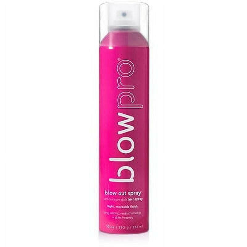 10 oz , Blow Out Serious Non-Stick Hair Spray , Hair Scalp - Pack of 3 w/ Comb.