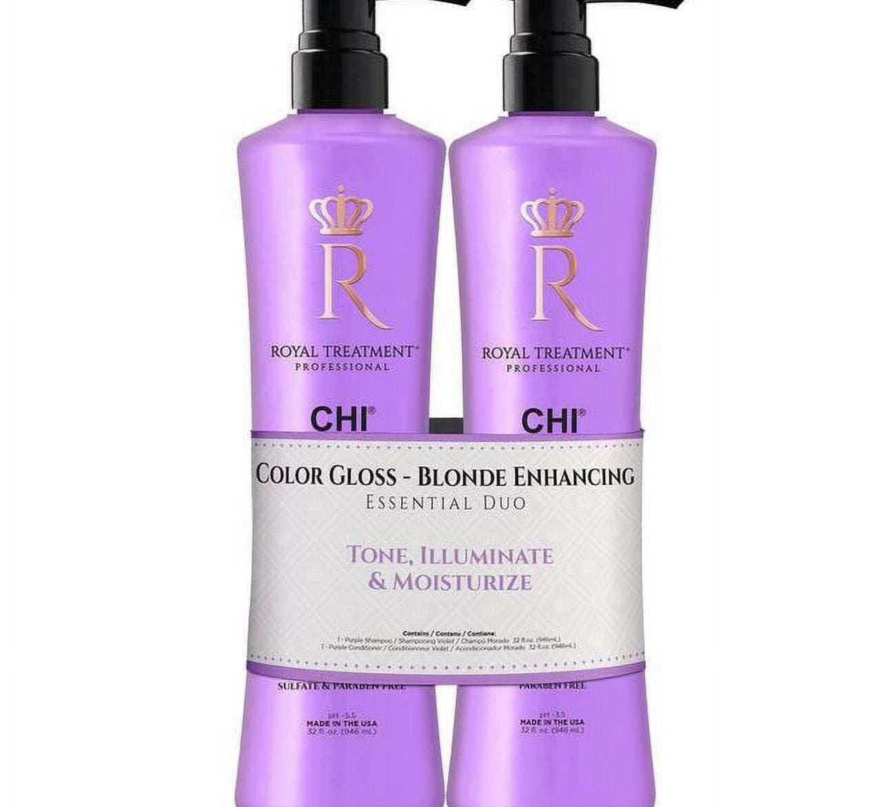 Royal Treatment Color Gloss Blonde Enhancing Essential Duo 32 oz (2 Pack) - Beauty Cosmo Warehouse