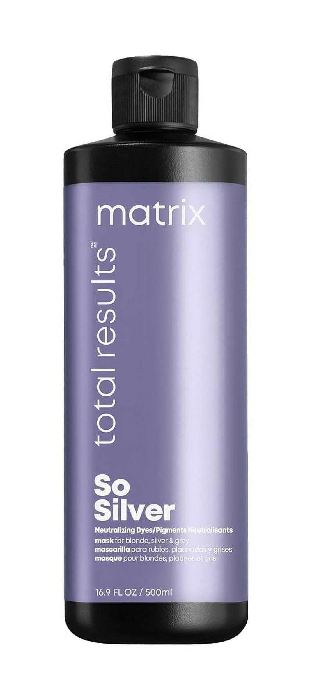 Matrix Total Results So Silver Deep Conditioning Triple Power Toning Hair Mask 16.9 oz.