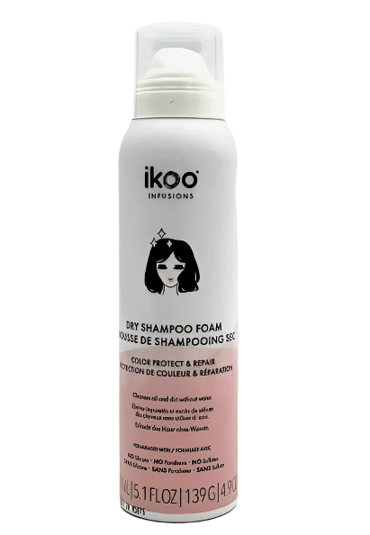 ikoo infusions - Dry Shampoo Foam - Color Protect & Repair 5.1 fl oz. - Beauty Cosmo Warehouse