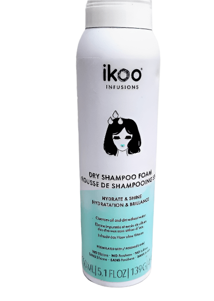 ikoo infusions - Dry Shampoo Foam - Hydrate & Shine 5.1 fl oz..