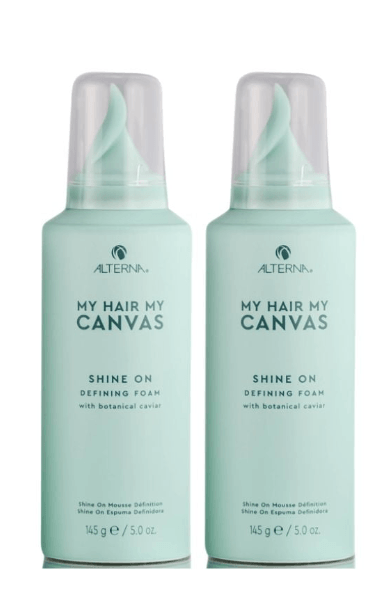 ALTERNA My Hair My Canvas Shine On Defining Foam (5 oz) with Comb Duo Set - Beauty Cosmo Warehouse