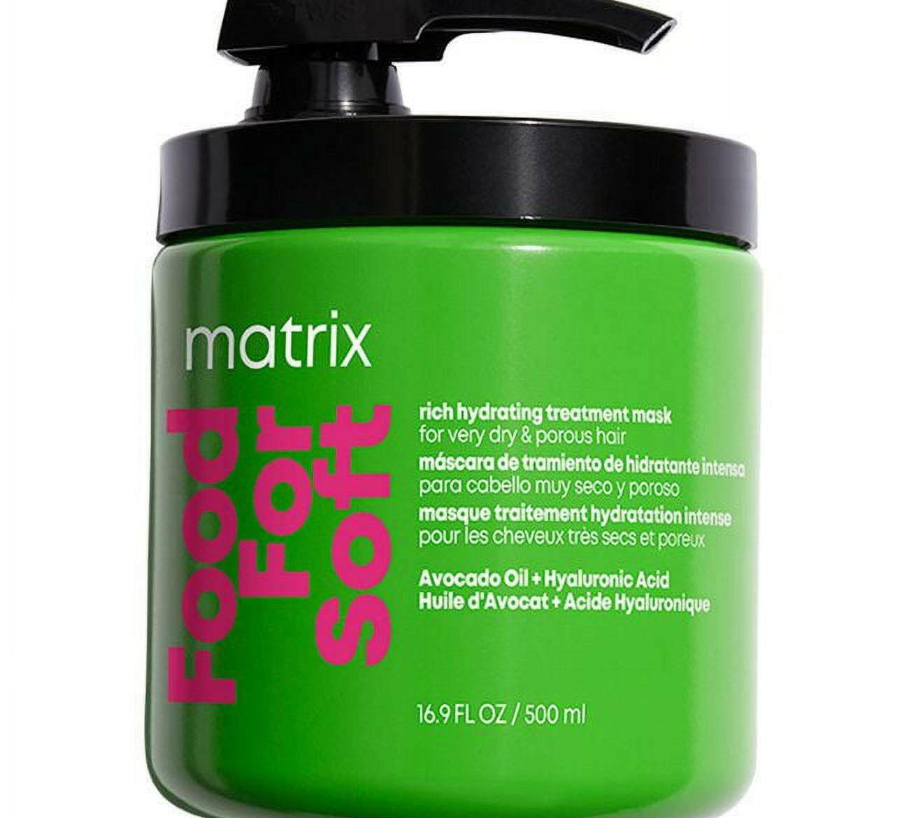 Food For Soft Rich Hydrating Treatment Mask Food For Soft by Matrix 16.9oz - Beauty Cosmo Warehouse