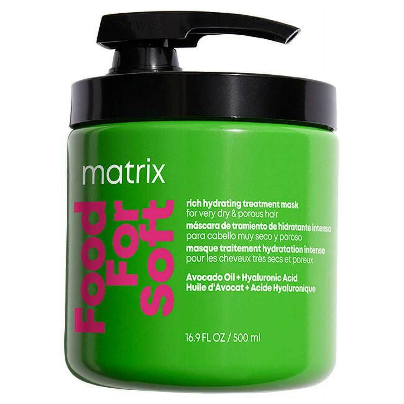 Food For Soft Rich Hydrating Treatment Mask Food For Soft by Matrix 16.9oz - Beauty Cosmo Warehouse