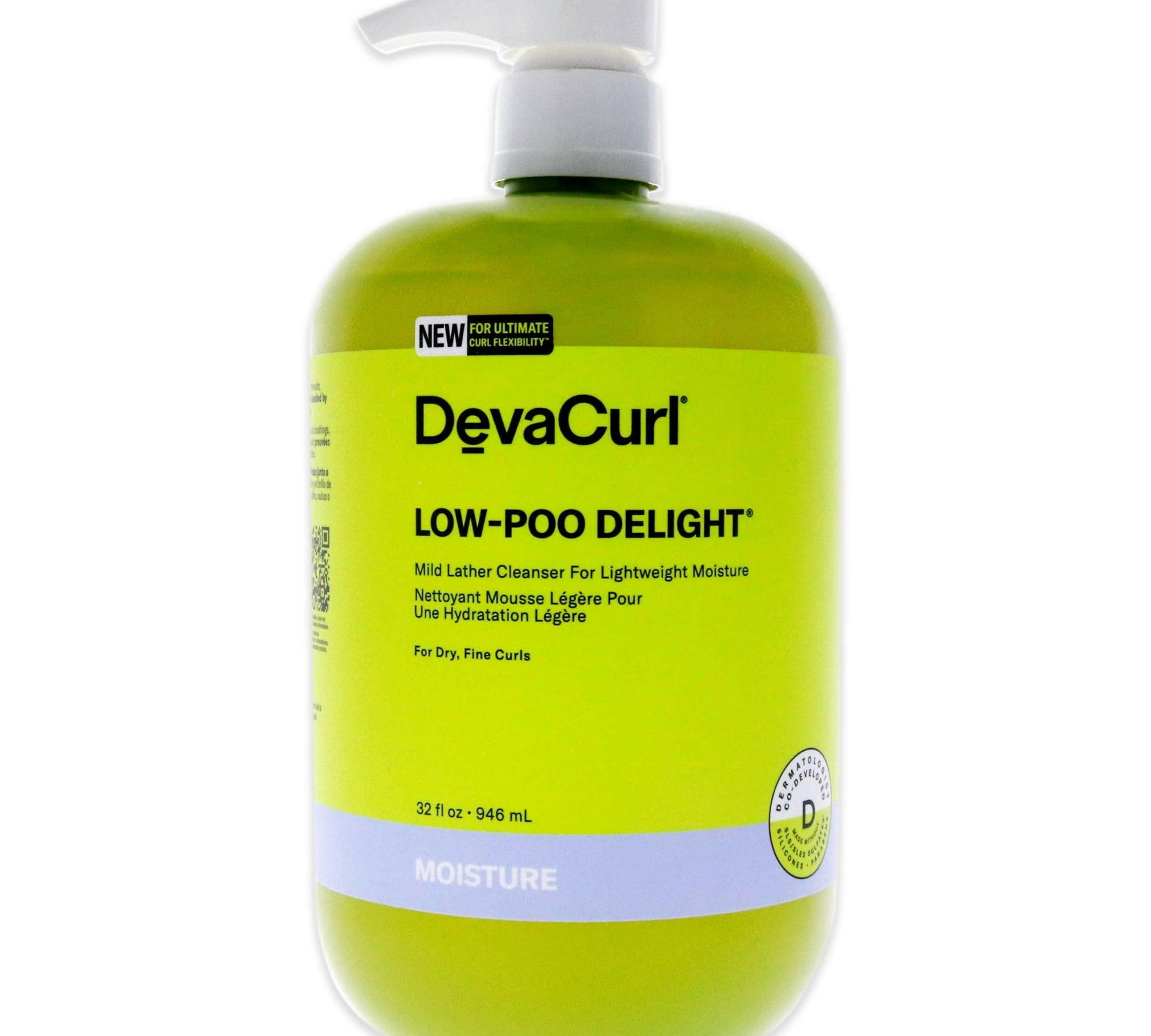 DevaCurl Low-Poo Delight Cleanser, 32 oz Cleanser.