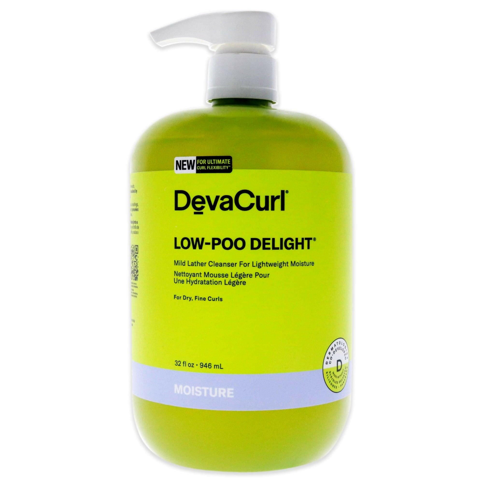 DevaCurl Low-Poo Delight Cleanser, 32 oz Cleanser.