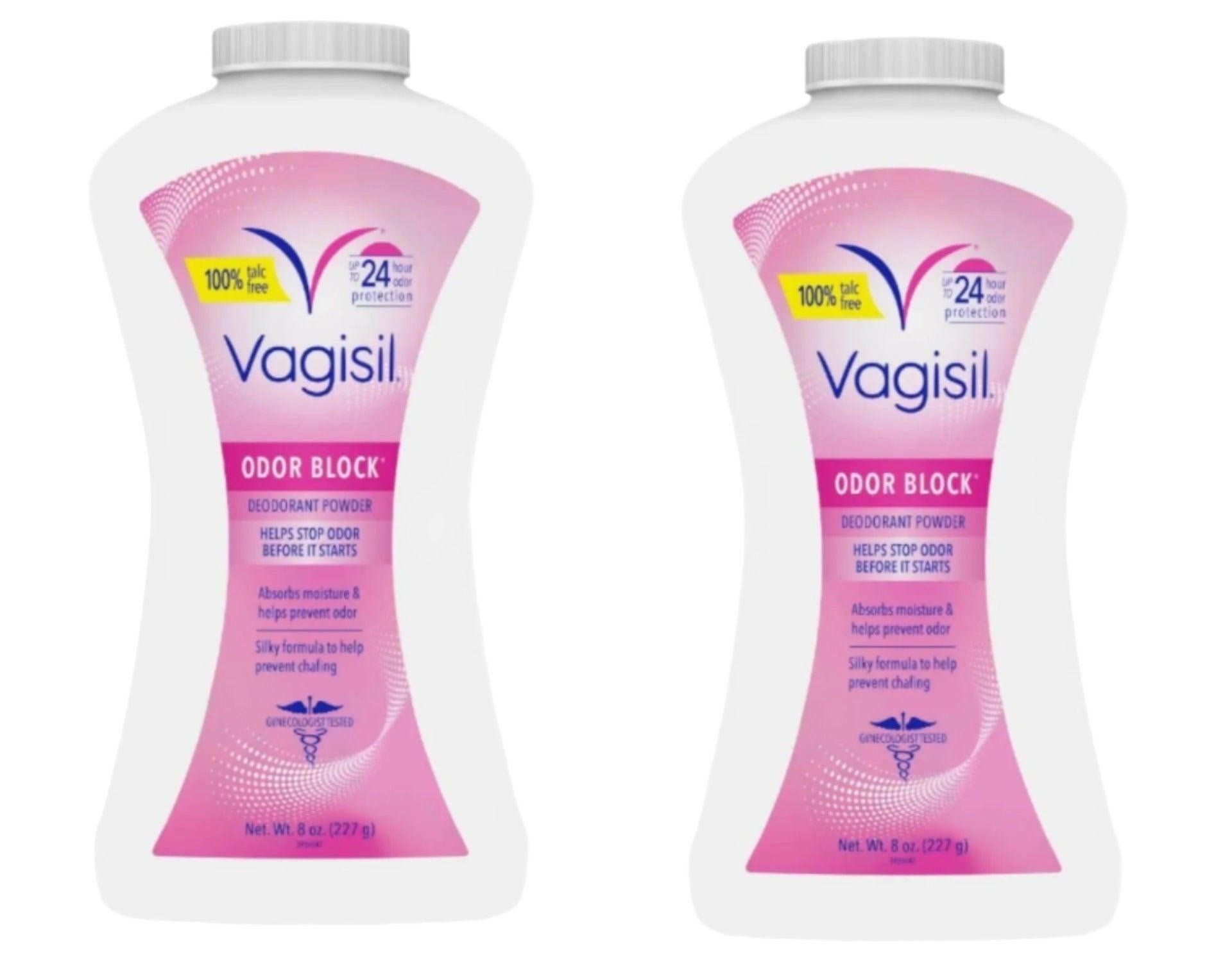 Vagisil Deodorant Powder 8 oz (Pack of 2) - Beauty Cosmo Warehouse