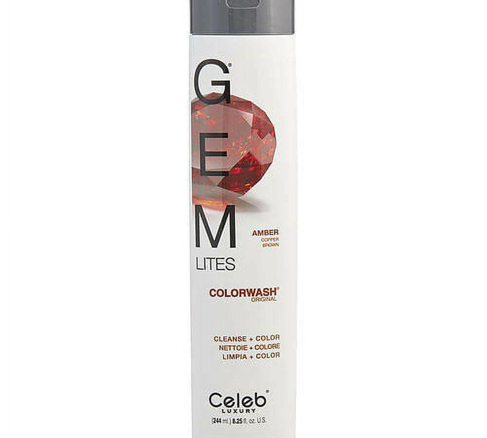 Celeb Luxury GEM LITES COLORWASH AMBER 8.25 OZ.