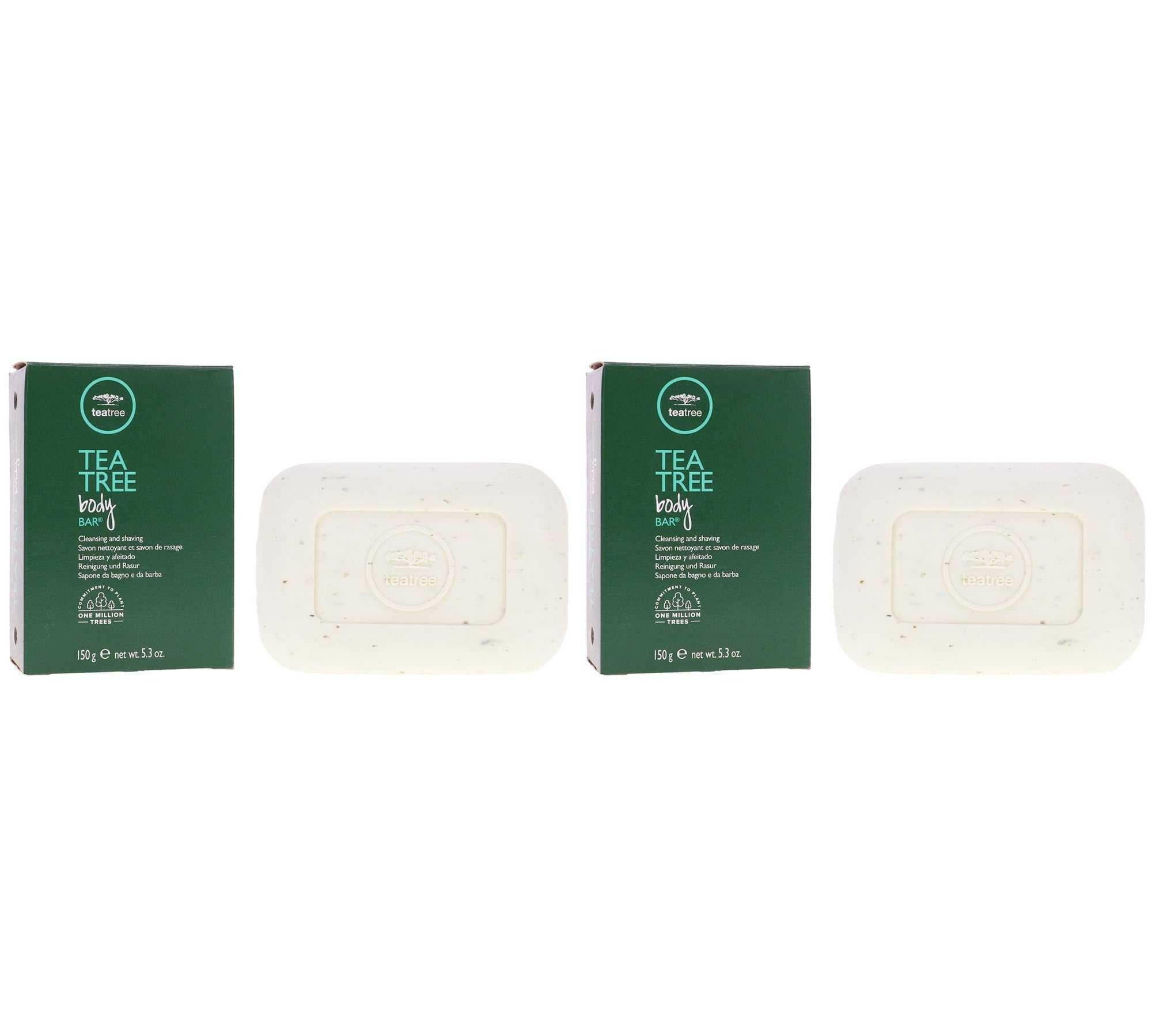 Paul Mitchell Tea Tree Body Bar 5.3 oz 2 Pack.