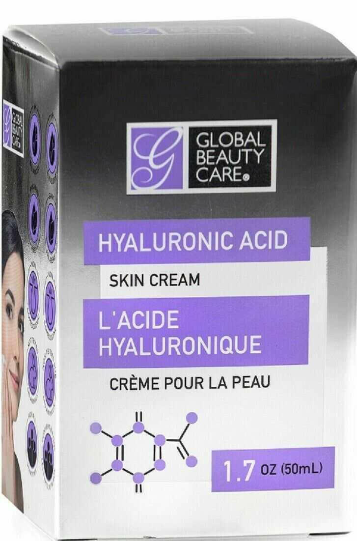 Global Beauty Care Hyaluronic Acid Skin Cream 1.7 oz - Beauty Cosmo Warehouse